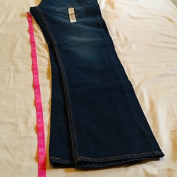 Men's Arizona Jean Co. Dark indigo worn blue athletic fit flex 32x34 jeans - Picture 2 of 10